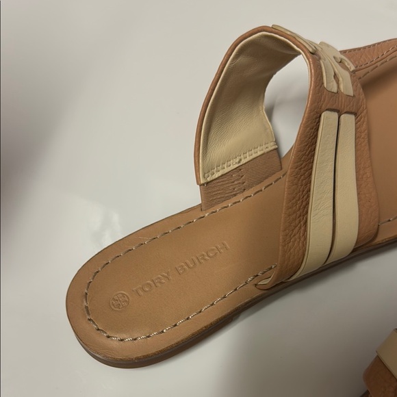 Tory Burch Tan and Cream Women's Sandals - Picture 5 of 5